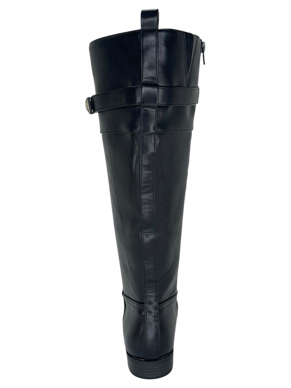 Giani Bernini Taharahh Black Faux Leather Knee High Womens Boots Size 9.5M - Picture 4 of 12